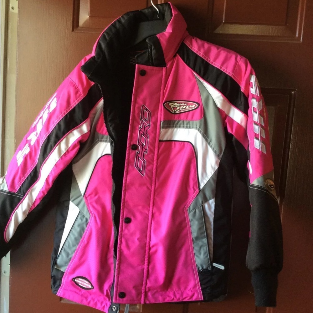 Winter snowmobile coat